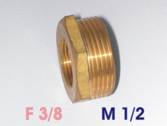 Réduction laiton F1/4(8/13) en M1/2 (15/21)