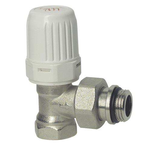Robinet de radiateur équerre thermostatisable femelle - Robusto