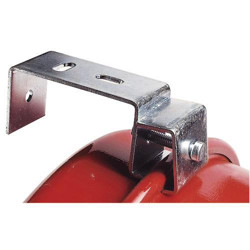 Fixation murale pour vase plat