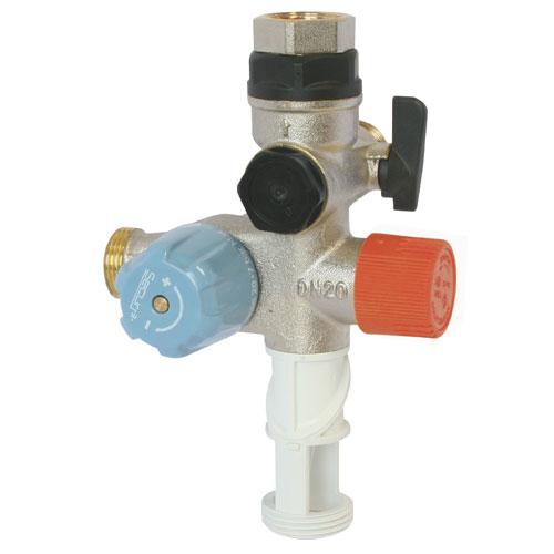 Groupe de sécurité SECUR3 siège inox Diam20/27 NF garantie 5 ans