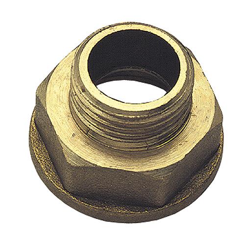 4 Raccords Réduction Laiton 1/2 à 3/4 - Mamelon Double Filetage Mâle - Pour Plomberie, Eau Potable, Chauffage