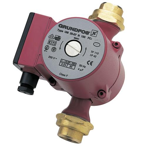 Circulateur Grundfos UP 20-07 N, H mano max : 0,6m Diam1''1/4