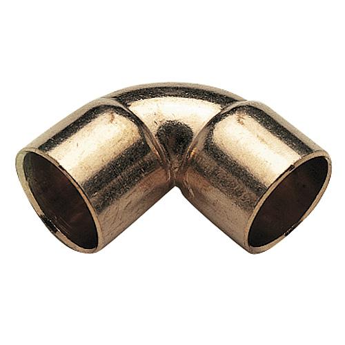 Coude cuivre 90° FF 12 NF - Gaz