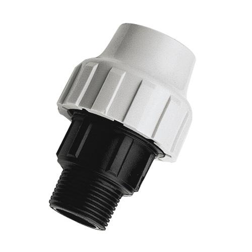 Raccord PLAST droit PE D63 M2
