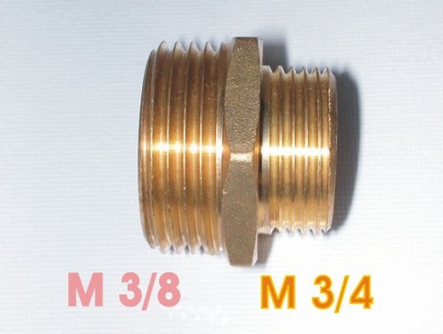 Réduction laiton M3/8(12/17) en M3/4(20/27)