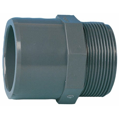 Embout fileté, mâle PVC pression M1/2'' - F16/M20