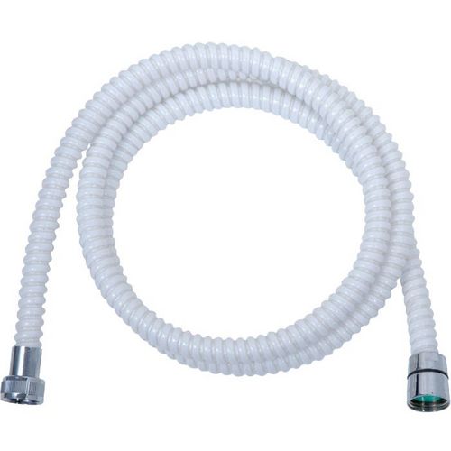 Flexible PVC annelé blanc, 1,5m FF1/2