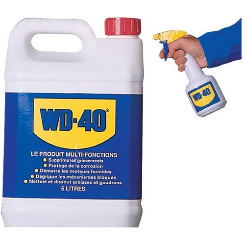 Bidon 5l wd-40 + pulvérisateur 