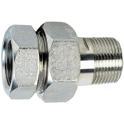 Raccord Inox union à visser MF1'' L=67,5mm