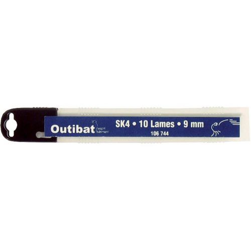 Lame autocassante pour cutter 25mm vendu par 10 Outibat