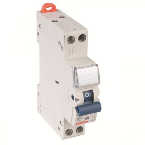 Disj Gewiss PH+N connexion à vis courbe C 16A NF