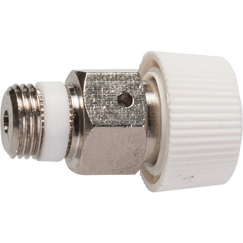 Purgeur à Volant Somatherm - Laiton Brut, Diamètre 8x13, Raccordement Mâle - Pour Système Hydraulique, élimine L'air Et Permet La Purge