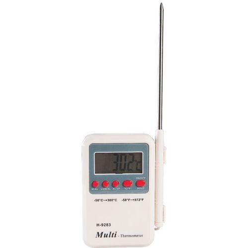Thermomètre électronique -50-300°C avec sonde inox