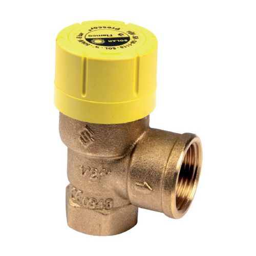 Soupape Flamco pour installation solaire 8 bar F3/4''-F1'' 50kW