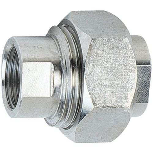 Raccord Inox union à visser FF1''1/4 L=45,5mm