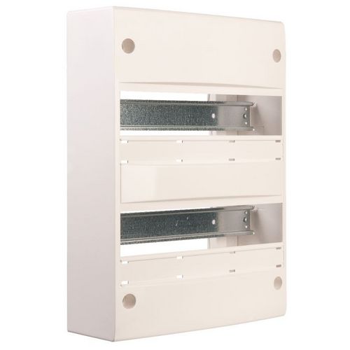 Coffret modulable standard Gewiss 26 modules 2 rangées H350xL250xE93mm