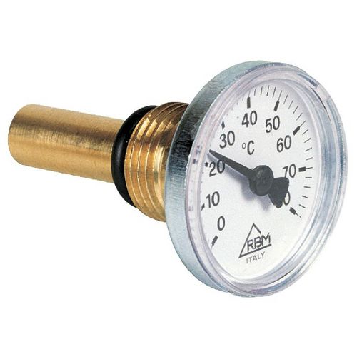 Thermomètre axial 15x21 Diam40mm