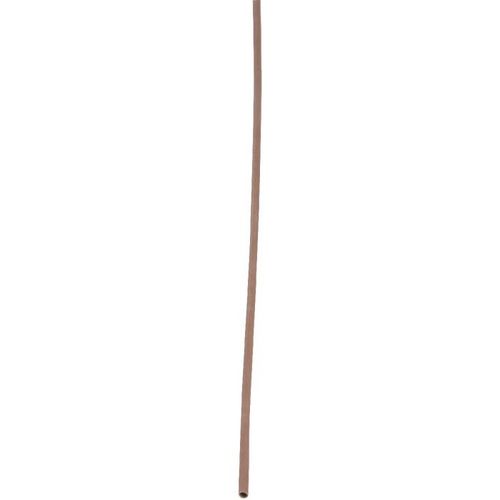 Gaine thermorétractable à paroi fine brune D=1,6 d=0,8 W=0,43