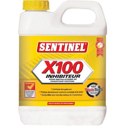 Inhibiteur X100 Sentinel - bidon 20L