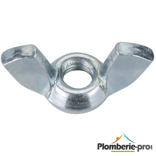 Ecrou à oreilles Diam12xH33,5xL62mm - boîte de 100