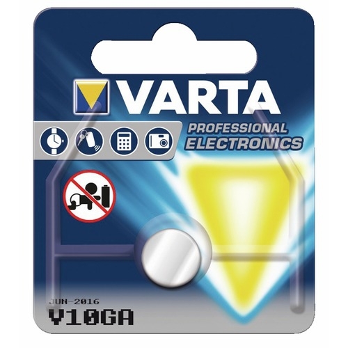 Pile bouton alcaline Varta L54/V10GA 1,5V Diam11,6x3,05mm - à l'unité