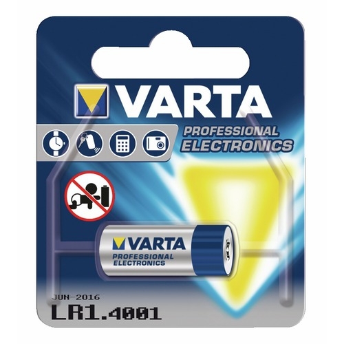 Pile appareil photo et électronique alcaline Varta LR1 1,5V
