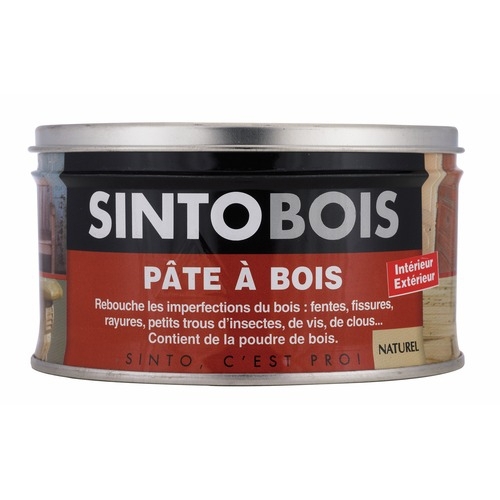 Pâte à bois naturel Sintobois - 500g
