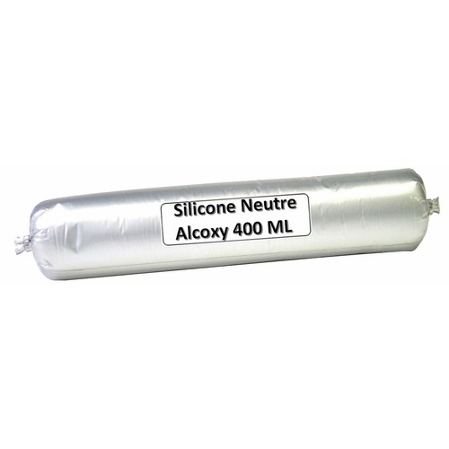 Mastic menuiserie silicone B 800 translucide - 25 poches de 300ml