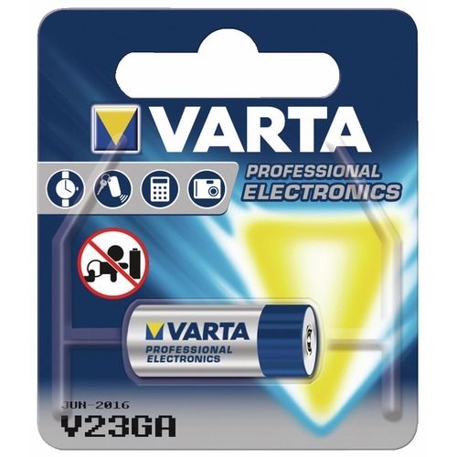 Pile appareil photo et électronique alcaline Varta V23GA 12V