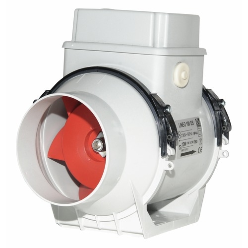 Aérateur de conduit Lineo Vortice Diam125mm 365m³/h 33W