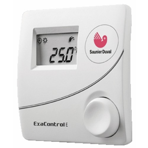 Thermostat d'ambiance programmable Exacontrol E7 C filaire pour chaudière