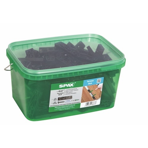 Coffret kit de fixations invisibles pour terrasse Stick Spax