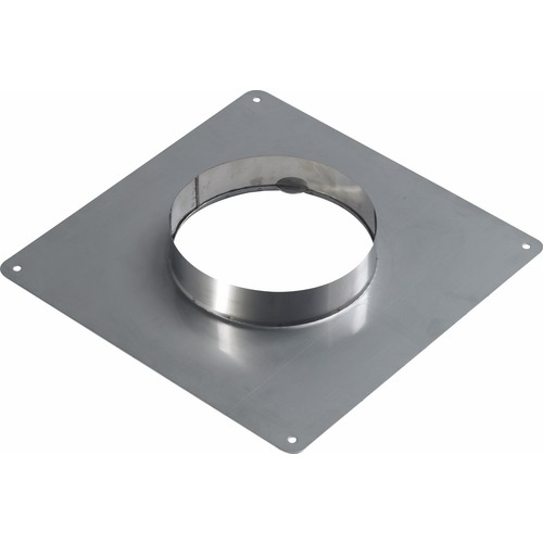 Plaque d'étanchéité Inox 350x350mm Diam140 / 146mm