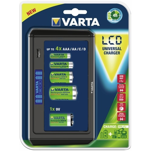 Chargeur LCD Universal Charger Varta