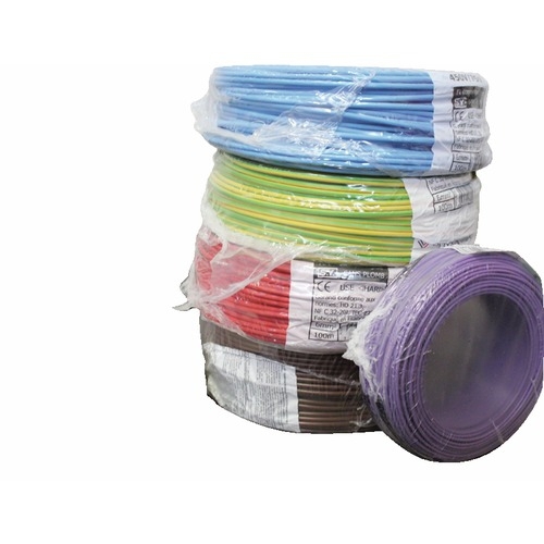 Fil souple H05V-K 0,75mm² 100m bleu
