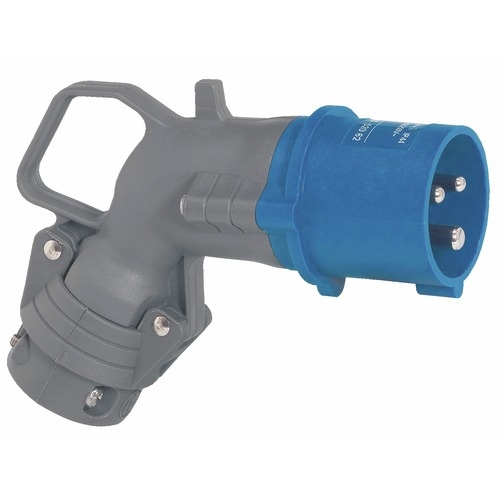Fiche coudée Hypra IP44 3P+T 16A Legrand 052263