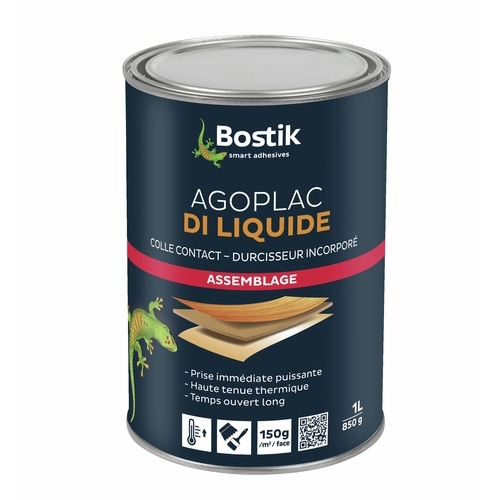 Colle néoprène Agoplac DI liquide Bostik 1L