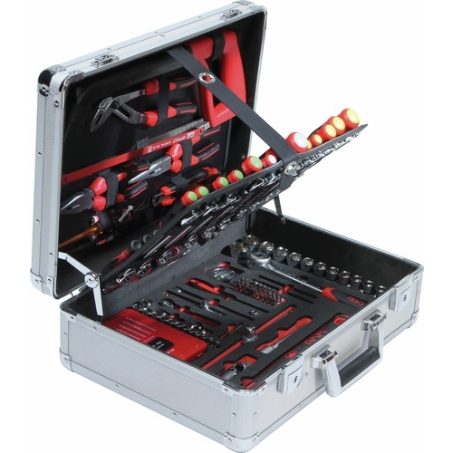 Composition multi-usage 145 outils en valise aluminium Sam