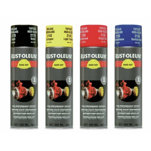 Aérosol Hard Hat vert mousse RAL 6005 - 650ml Rustoleum