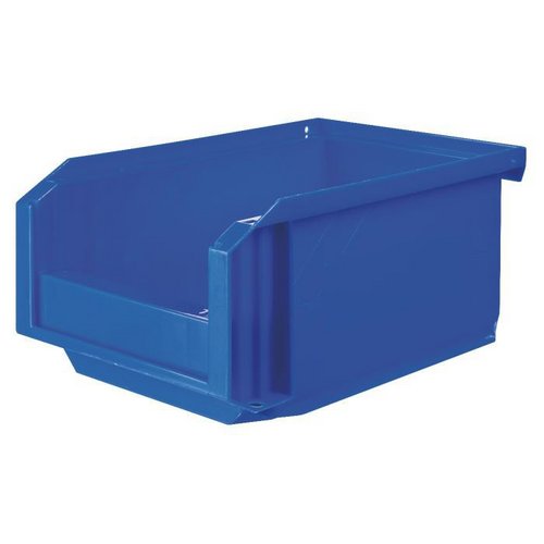 Bac à bec plastique Bleu    L=16    l=10,3 H = 7,4 Cm