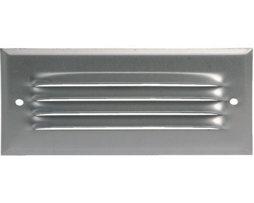 Grille alu avec moust, 140x75, ép 9mm,