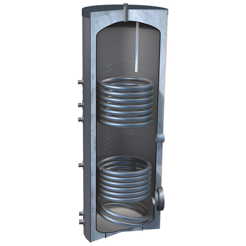 Ballon sanitaire acier 750 litres 2 serpentins  1830x990(790)