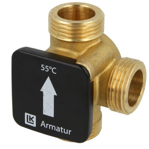 Vanne thermique de charge Diam32mm MM1''1/4, 55°C