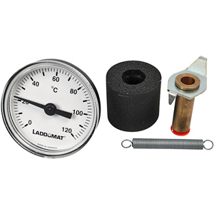 Thermomètre de contact TermoQuick, max 120°C, tuyau Diam20 à 90mm