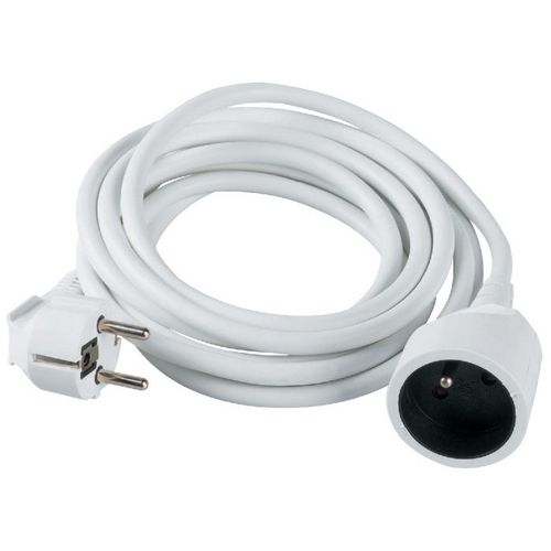 Prolongateur câble souple 3 x 1,5 mm²  gris 10M