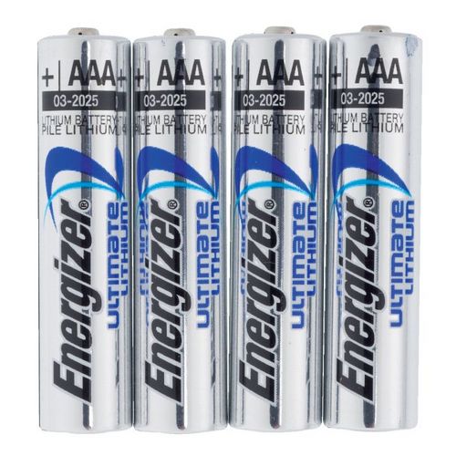 Piles Energizer Ultimate Lithium LR03 AAA 1,5V vendu par 4