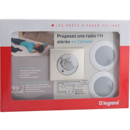 Pret A Poser Celiane Haut Parleur Spot Legrand 067310 Plomberie Fr