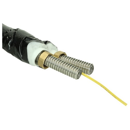 Flexible double inox souple solaire avec isolation 20mm Dn20 1'' L = 10m