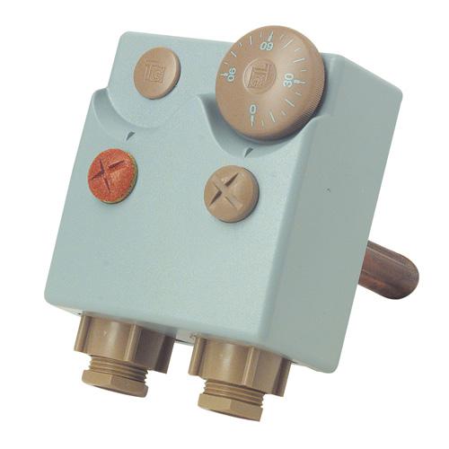 Aquastat plongeant double longueur 100mm
