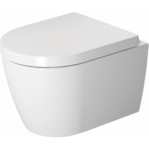 Cuvette WC suspendue ME by Starck Compact Rimless Duravit